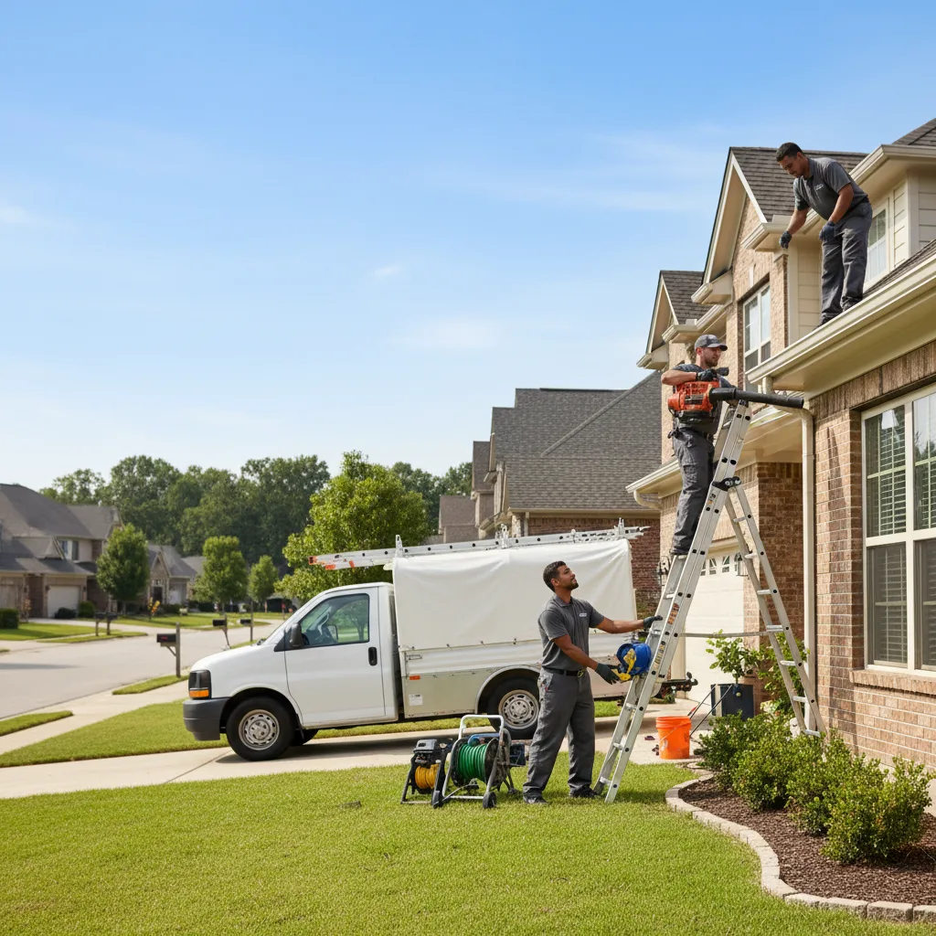 Home Gutter Service in Manor, TX near me